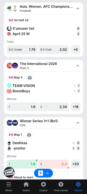 1win screenshot 7