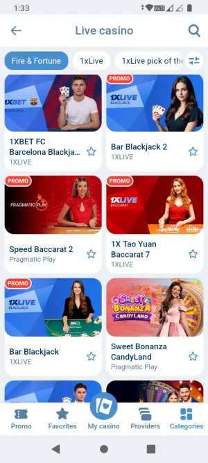 1xBet screenshot 4