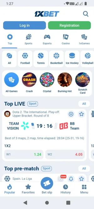 1xBet screenshot 18