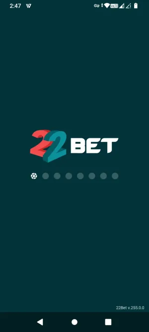 22Bet screenshot 1