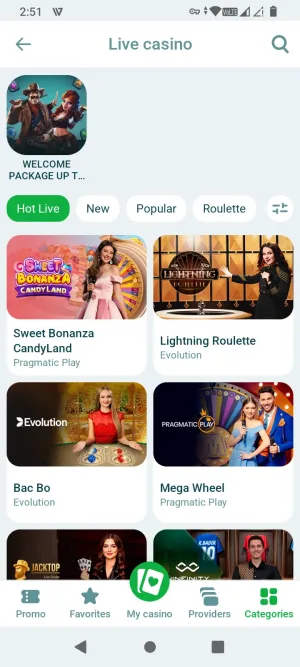 22Bet screenshot 11
