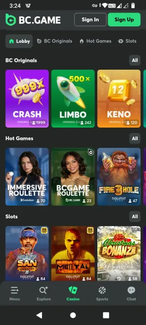 BC.Game screenshot 8
