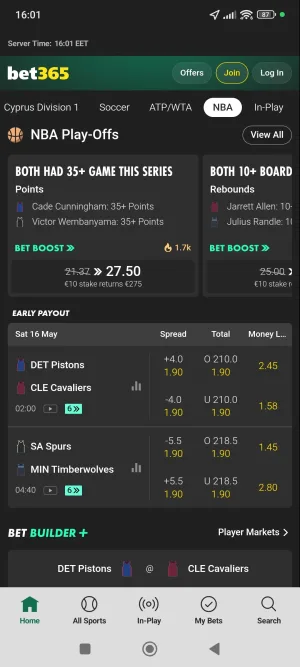 Bet365 screenshot 4