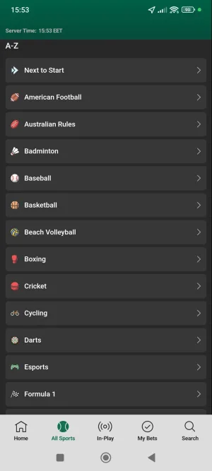 Bet365 screenshot 6