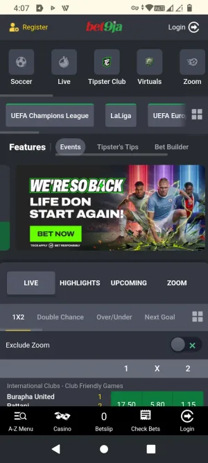 Bet9ja screenshot 7