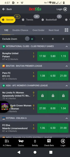 Bet9ja screenshot 8