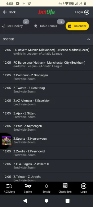 Bet9ja screenshot 9