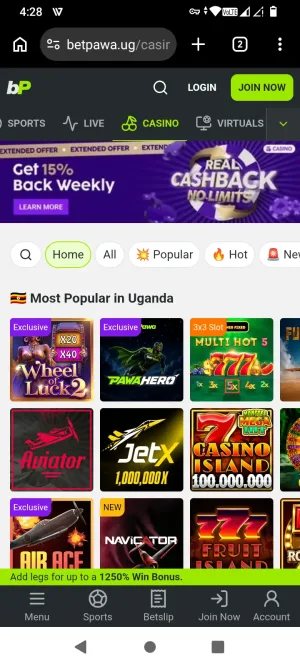 Betpawa screenshot 7
