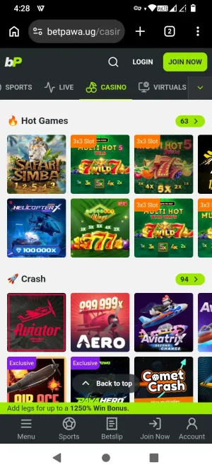 Betpawa screenshot 8