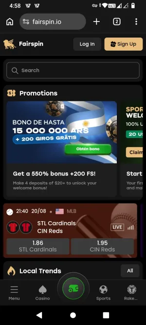Fairspin screenshot 3