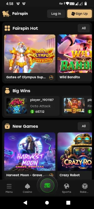 Fairspin screenshot 5