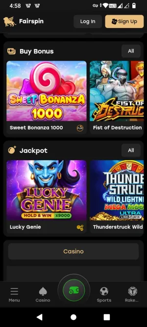 Fairspin screenshot 7