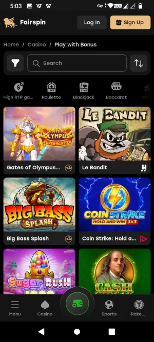 Fairspin screenshot 16