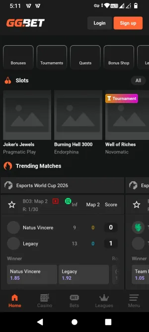 GG.BET screenshot 2