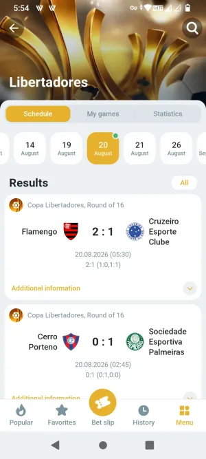 Melbet screenshot 4