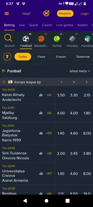MozzartBET screenshot 5