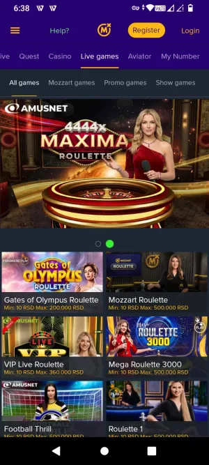 MozzartBET screenshot 8