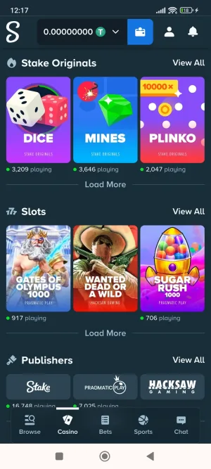 Stake screenshot 2